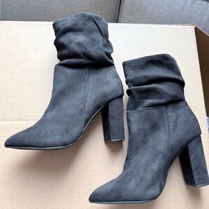 NEW!! Zigi Soho 6 1/2 Black Heeled Boots
